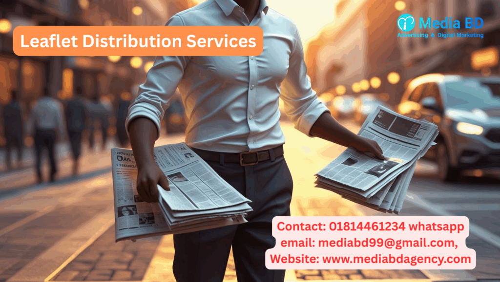leaflet flyer distribution services
