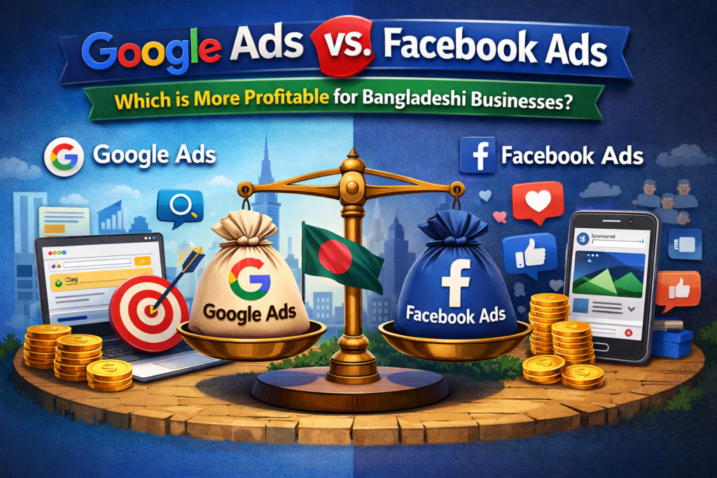 Google Ads vs. Facebook Ads comparison