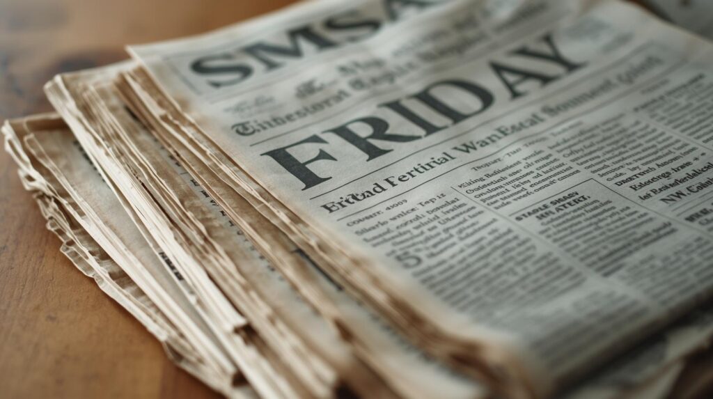 Friday Newspapers